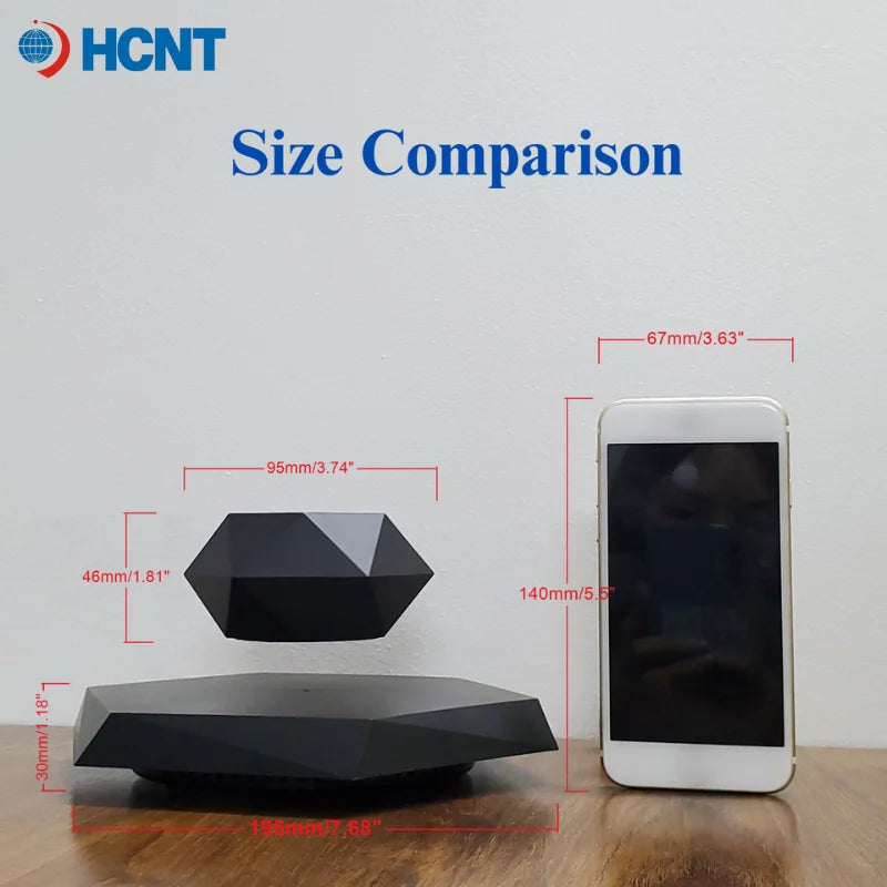 Levitating Plant Pot Floating Plant Pot for Small Plants Levitating Decor for Home & Office Magnetic Floating Levitating Disp