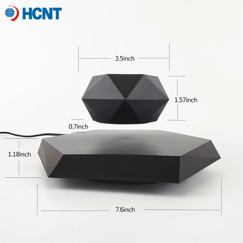 Levitating Plant Pot Floating Plant Pot for Small Plants Levitating Decor for Home & Office Magnetic Floating Levitating Disp
