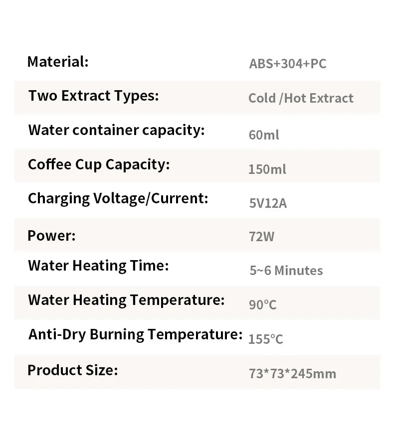 Portable Espresso Maker