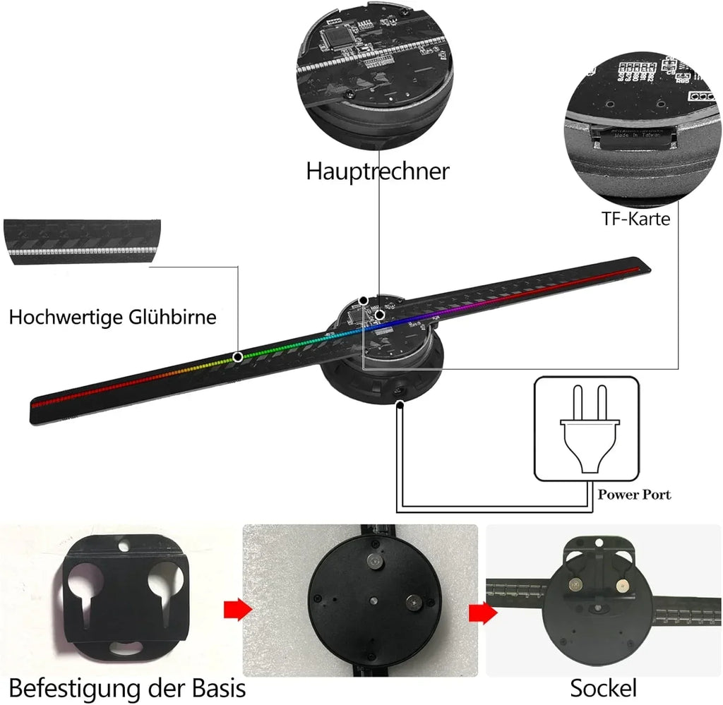 3D Hologram display