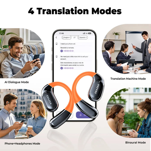AI translation earbuds